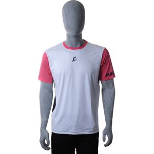 PUNTAZO Padel T-shirt Heren Sportshirt Large roos Korte mouw