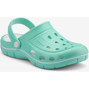 Women’s clogs coqui jumper mint/white 36