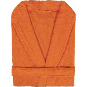 Badjas Badstof Uni Pure Royal met Shawlkraag Terra Butano col 2392 Maat L