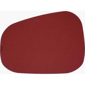 NOOBLU Bureau onderlegger PEBL - Senso Ruby red - Kingsize 82 x 62 cm