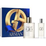 Armani Acqua di Gio Giftset - 50 ml eau de toilette spray + 15 ml eau de toilette spray - cadeauset voor heren