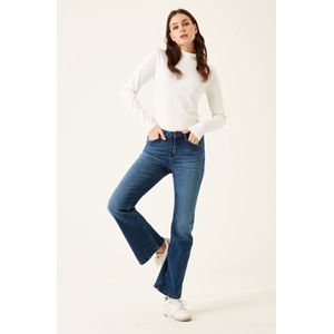 GARCIA Celia Flare Dames Flared Fit Jeans Blauw - Maat W30 X L36