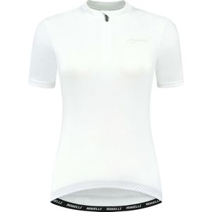Rogelli Core Fietsshirt Dames - Korte Mouwen - Wielrenshirt - Wit - Maat XL
