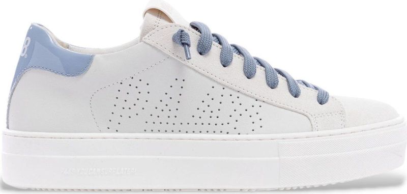 P448 - Thea Sky - Sportschoenen - Wit - Leer