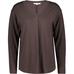 DIDI Dames Loose tee Cindy Chocolate brown maat 46