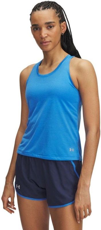 Under Armour - Launch - Mouwloos T-shirt - Geventileerd - Sneldrogend