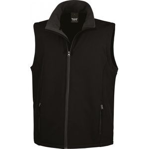 Bodywarmer Heren 4XL Result Mouwloos Black / Black 100% Polyester