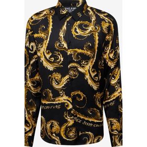 Versace Jeans Couture Overhemd All Over Print Black/Gold