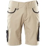Mascot - Unique Shorts 18349-230 - Korte Broek - Lichtkhaki/Zwart - 50% Katoen/50% Polyester