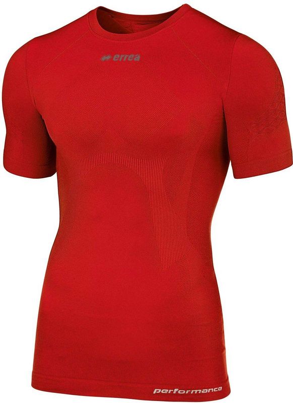 Errea - David T-Shirt Mc Ad 00020 - Rood - Sportwear - Volwassen