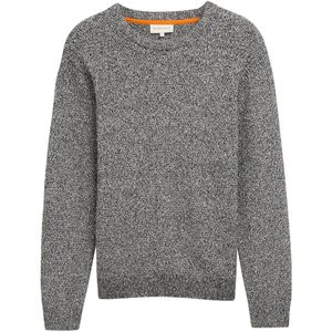 TOM TAILOR - Trui - Grijs / Zwart - Gebreide Truien