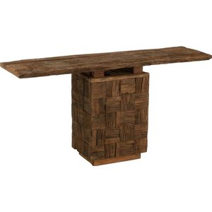 J-Line console Woody - hout - naturel