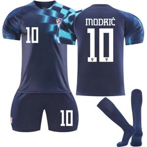 Voetbalshirt Set voor Kinderen en Volwassenen - Inclusief Shorts en Sokken - Comfortabele en Ademende Sportkleding in Blauw