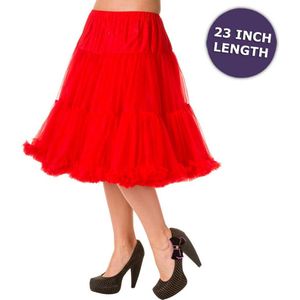 Banned - Starlite Petticoat - Vintage - 5XL - Rood