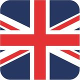 15x Bierviltjes Groot Brittannie vlag vierkant - Verenigd koninkrijk/UK/Union Jack/engelse feestartikelen - Landen decoratie