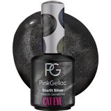 Pink Gellac - Cat Eye Gellak - Starlit Silver - 15 ml - Zilver Gel Nagellak