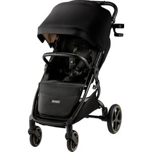 Kinderkraft MITZY - Buggy zitting XL tot 27 kg - waterdichte zonnekap met UPF50+ - Zwart