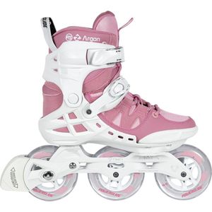 Powerslide Phuzion Argon Rose  Inlineskates - Maat 38 - Vrouwen - wit/roze