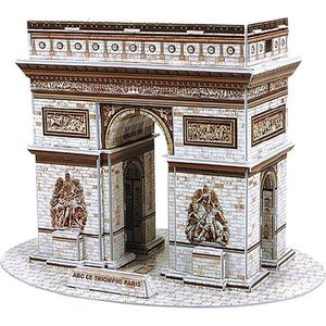 Playtastic Puzzle Building: Fascinerende 3D-puzzel Triumphal Arch in Paris, 26 stukjes