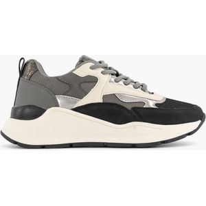 oxmox Grijze chunky sneaker - Maat 38