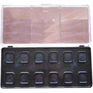 PXP Aqua face and body paint (re)fillable palette 6 x 12 gramProfessional Colours Face Paint