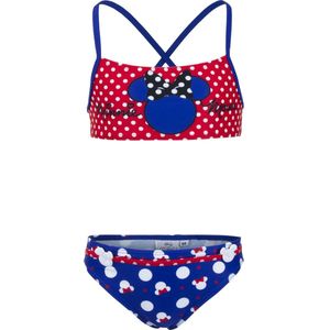 Minnie Mouse - Bikini - Rood / Blauw - 3 jaar - 98cm