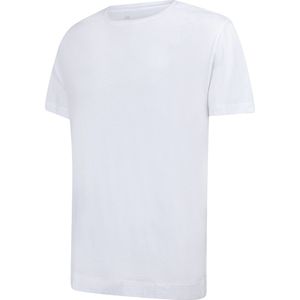 Undiemeister - T-shirt - T-shirt heren - Casual fit - Korte mouwen - Gemaakt van Mellowood - Ronde hals - Chalk White (wit) - Anti-transpirant - S