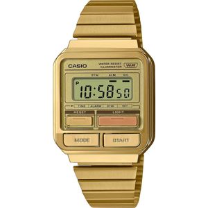 Casio Casio Collection Vintage A120WEG-9AEF Horloge - Staal - Goudkleurig - Ø 32.5 mm