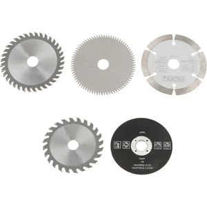 Contetn in HTML - 5 stuks 85 mm binnendiameter - mini carbide cirkelzaagblad - snijgereedschap 24 tanden TCT - kunststof 36 tanden - 80 tanden HSS - diamant - hars zaagblad - duurzaam .