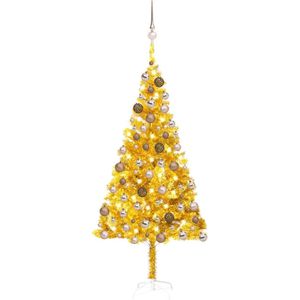 vidaXL-Kunstkerstboom-met-verlichting-en-kerstballen-180-cm-PET-goud