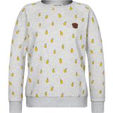 Naketano Damen Pullover Krokettenhorst 1801-0102 Allover Citrons/Grey-S