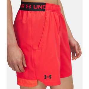 Under Armour - Ua Vanish Woven 6In - Sportshorts - Rood