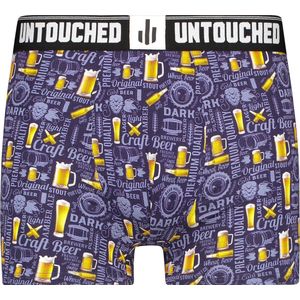 Untouched boxershort heren - heren ondergoed boxershorts - cadeau voor man - duurzaam - Craft Beer L