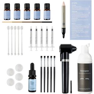 Augenmanufaktur Wenkbrauw Henna Pro Kit 29 stuks