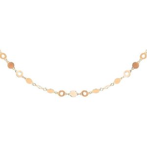 Zilver Rosé Verguld Collier 4 2401005