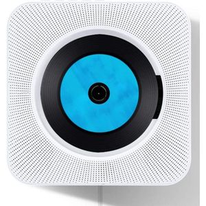 GoSound® CD Speler - Met FM-Radio/Bluetooth/USB - Luidsprekers - Monteerbaar op de Muur - Voor Volwassenen en Kinderen