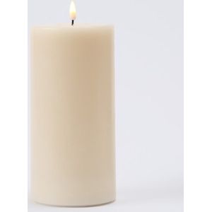 Luxe LED kaars - Crème LED Candle 5 x 10 cm - net een echte kaars! Deluxe Homeart