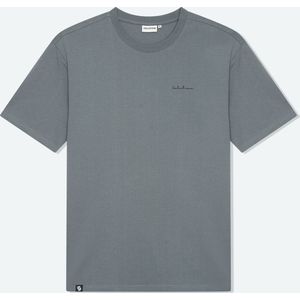 Solution Clothing Essential - Casual T-shirt - Lang - Korte Mouwen - Volwassenen - Heren - Mannen - Blauw - M