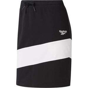 Reebok Cl V P Jersey Skirt Rok Vrouw Zwarte Xs