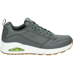 Skechers Uno Fastime heren sneakers grijs - Maat 41 - Extra comfort - Memory Foam