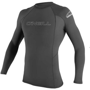 O´neill - Basic Skins - Rashguard - Zwart - 6oz Polyester/Spandex