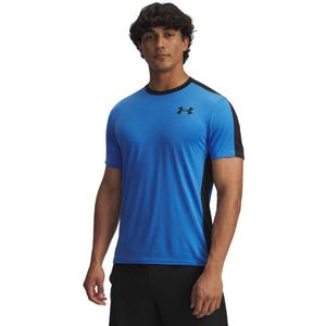 Under Armour - Heatgear - T-shirt - Korte Mouwen - Zwart - 80% Polyester/20% Elastoester