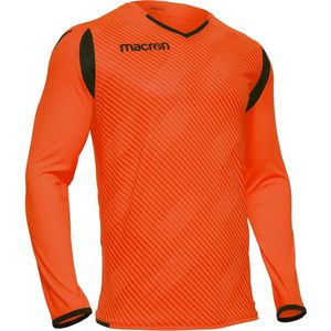 Macron Hercules Keepershirt Lange Mouw Heren - Oranje / Zwart | Maat: S