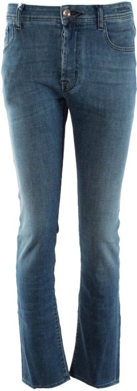 Jacob Cohën - Bard - Jeans - Blauw - Slim-fit - Katoen
