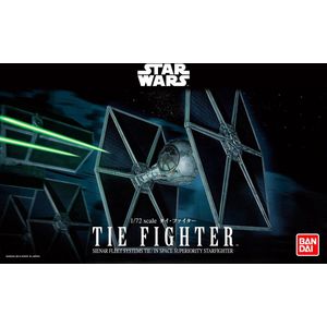 1:72 Revell Bandai 01201 Star Wars TIE Fighter Plastic Modelbouwpakket