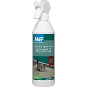 HG vlek & geur weg voor katten 500ml - 2Stuks!