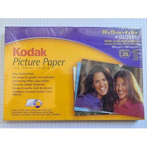 Kodak Picture Paper Soft Gloss 10 x 15 20 sheets