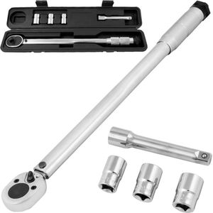 Momentsleutel Auto - Draaimomentsleutel - Auto Gereedschap - Torque Wrench - Dopsleutelset