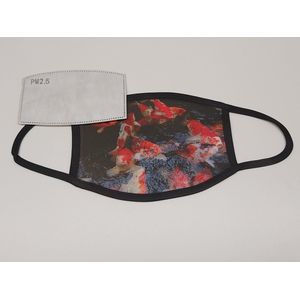 Kodiak Line Herbruikbare modieuze gezichtsbedekking - Koi-Karper (volwassene)