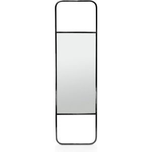 vtwonen Spiegel in frame - Zwart - 105cm